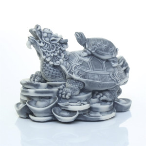 Дракон-черепаха на монетах